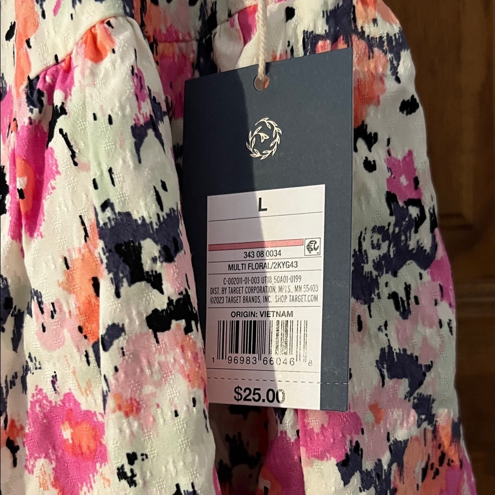 Universal Thread Floral Patterned Skirt - Picture 3 of 4